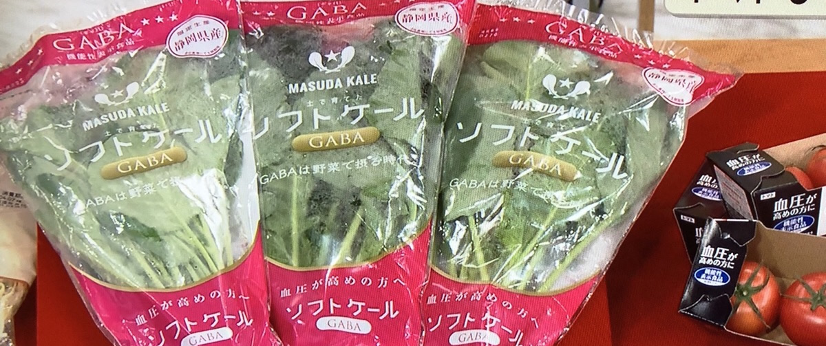 テレビ朝日『ANNスーパーJチャンネル』で、機能性表示食品【ソフトケールGABA】が紹介されました。